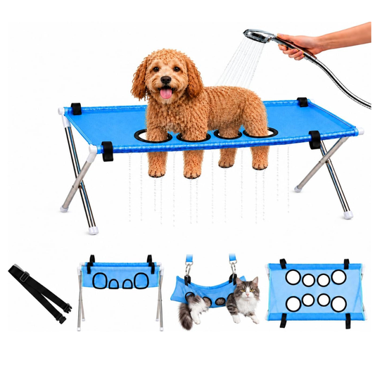 Hamaca Plegable para Baño de Perros y Gatos